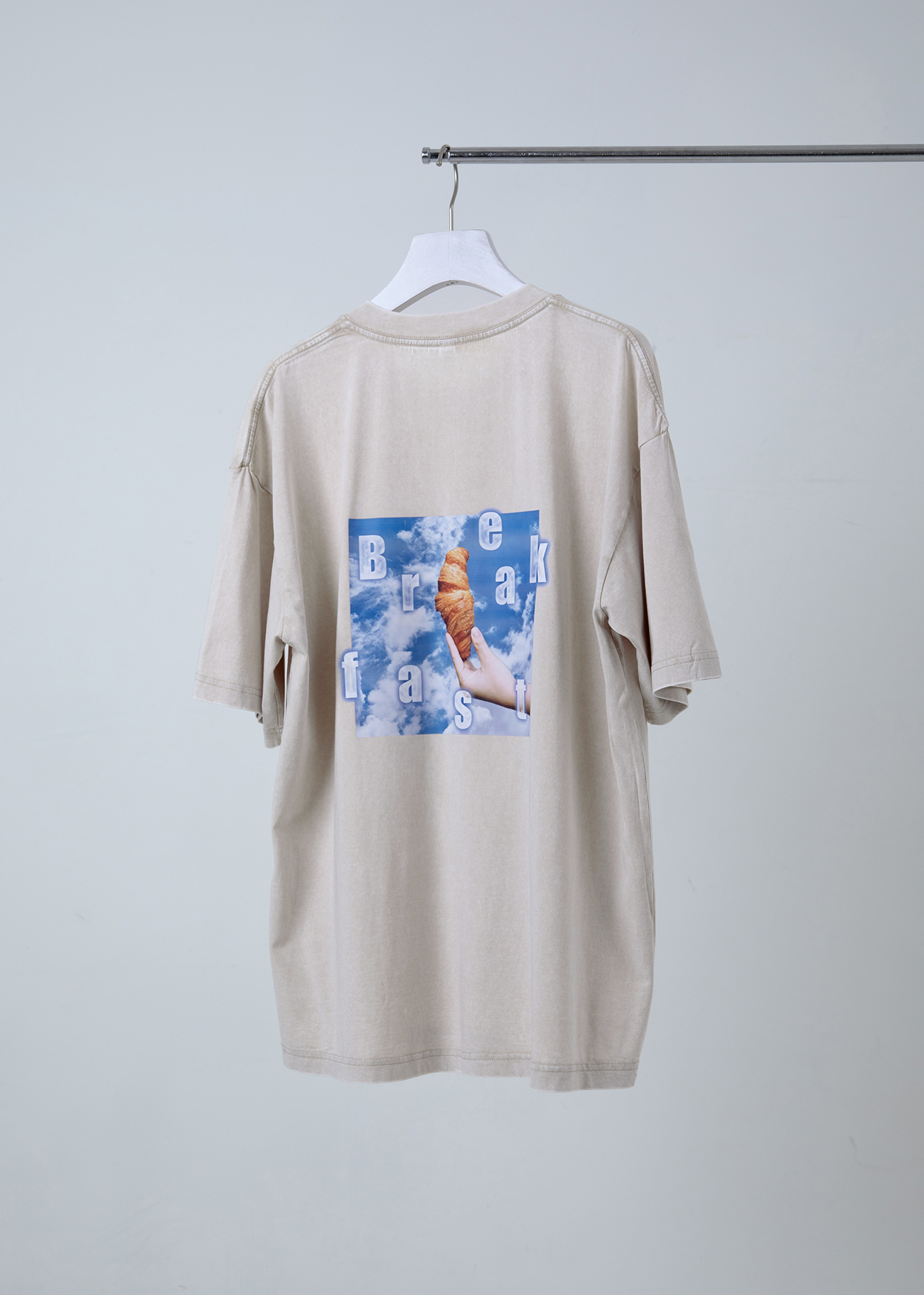 “Croissant” Washed T-Shirt